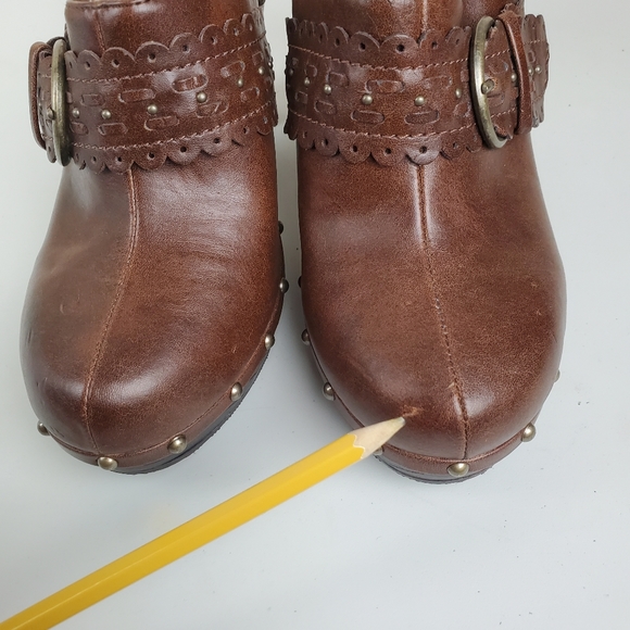 RULE Steve Madden, brown heel plataform - Picture 7 of 12